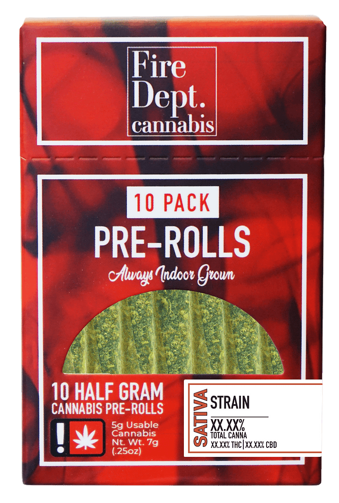 Fire Dept Cannabis - 10pk - Kandy Kush - 0.5g