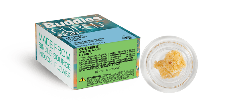 Wingsuit | Crumble | 1g by Buddies Brand
