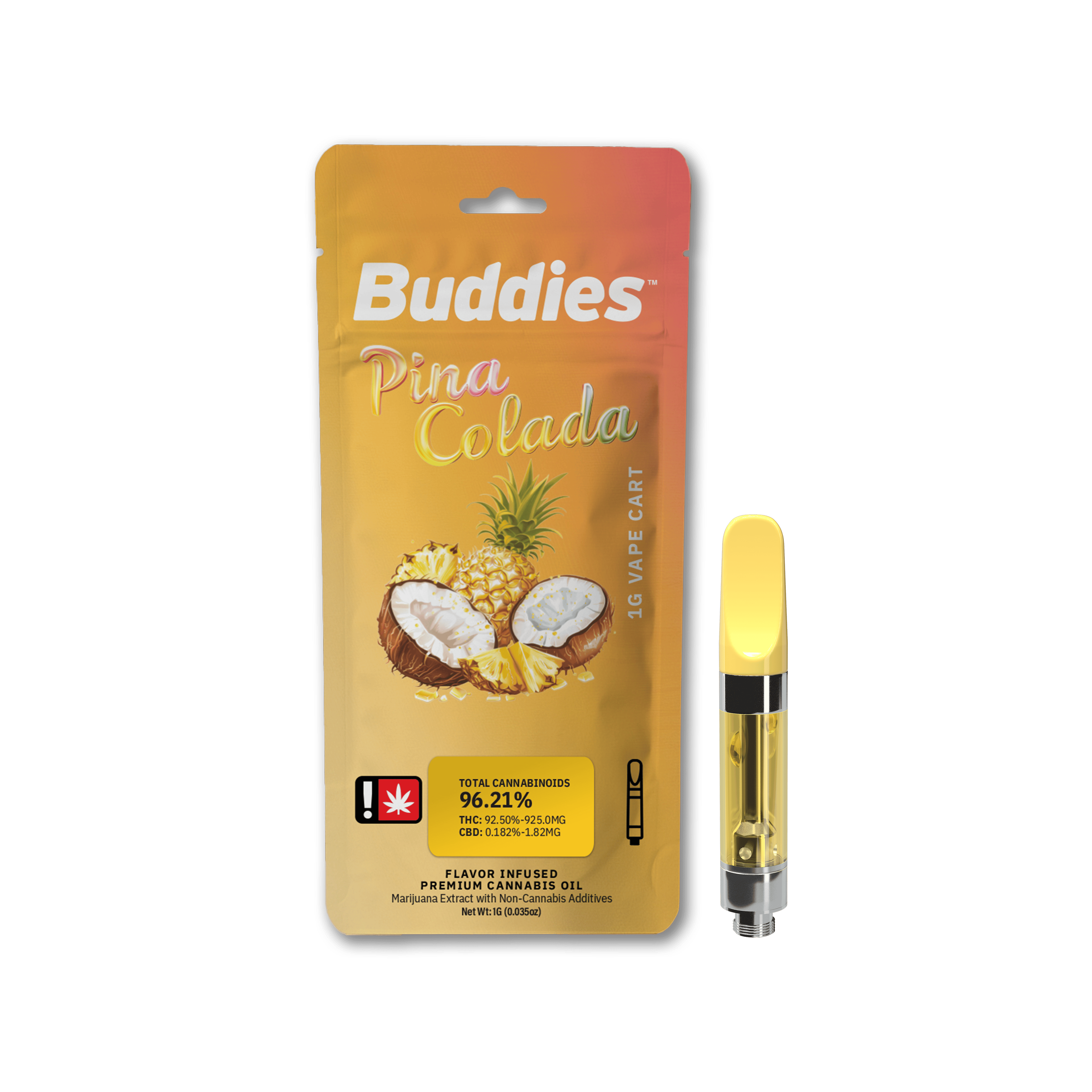 Bbrand Vape Cartridge Pina Colada