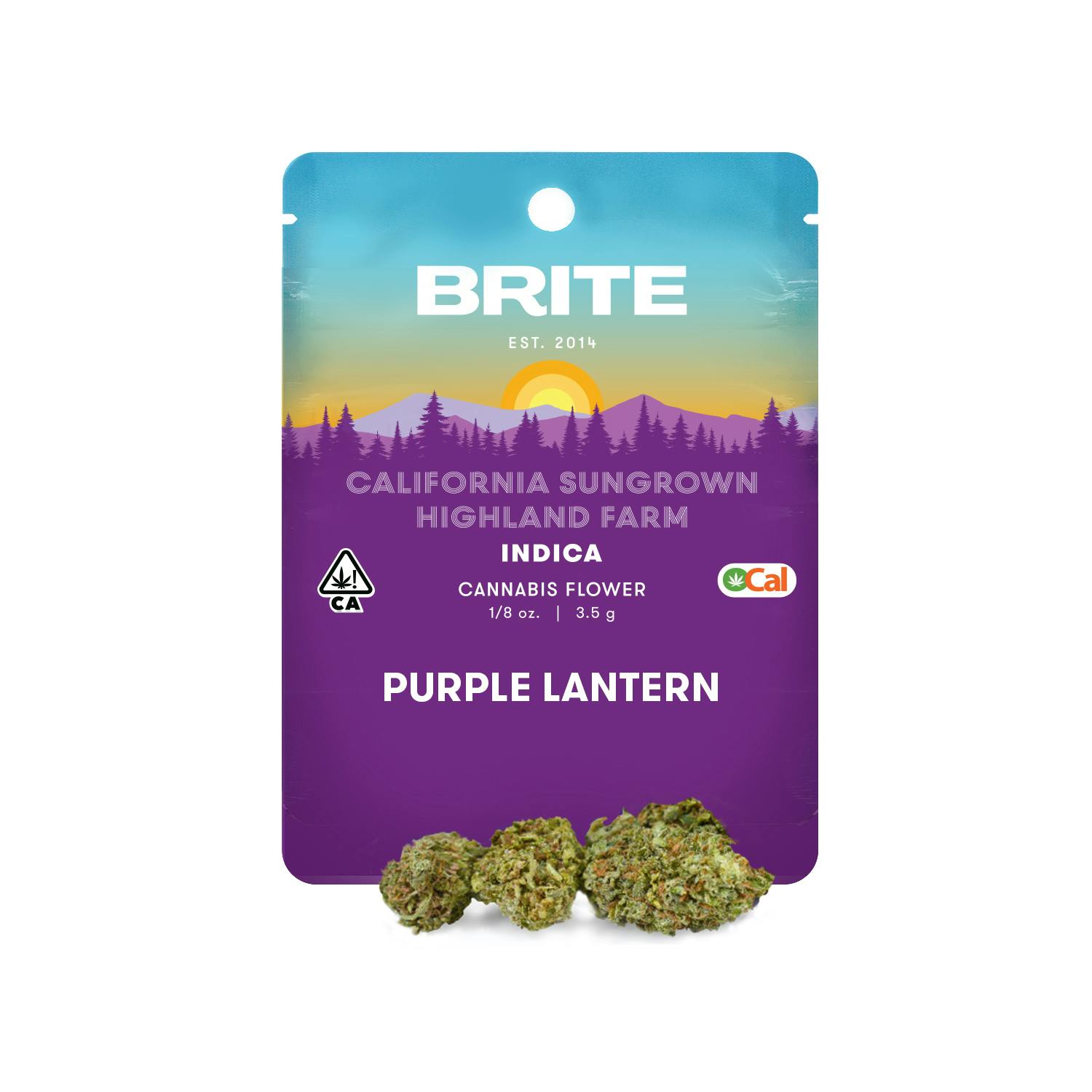 Highland Ocal Flower Indica Purple