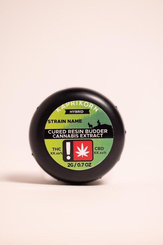 BLACK AMBER: Black Amber 2g Cured Resin Budder