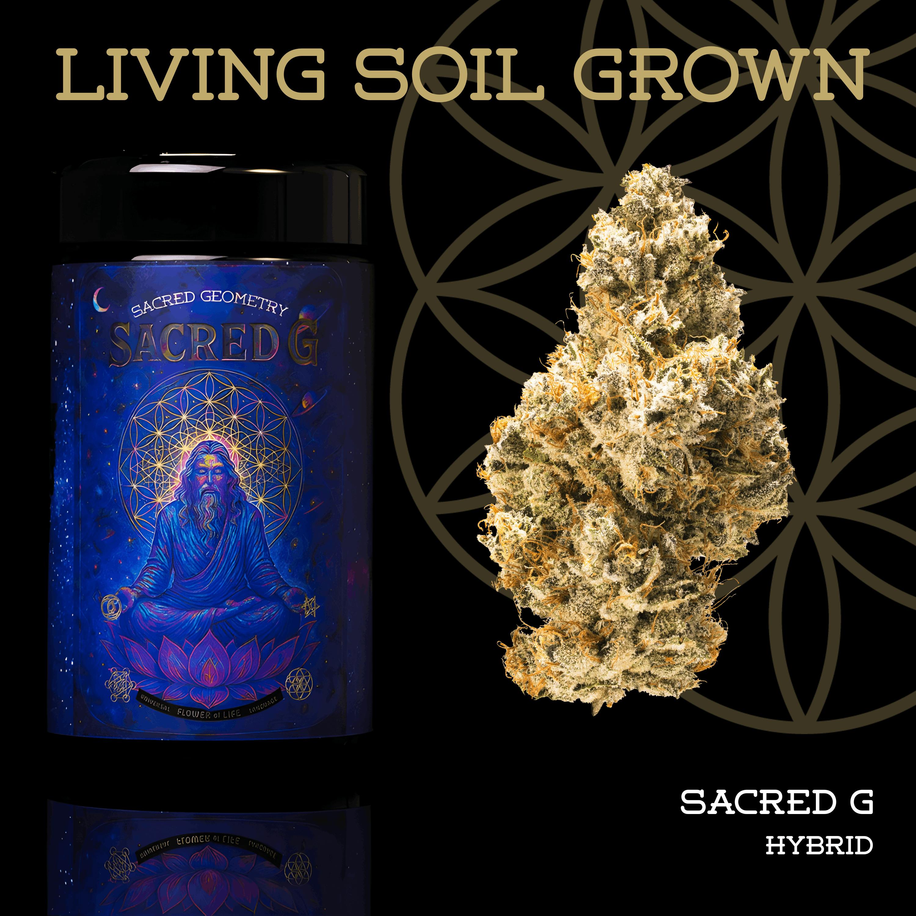 Sacred G | Prepack | Miron Jar | Living Soil by Flower of Life