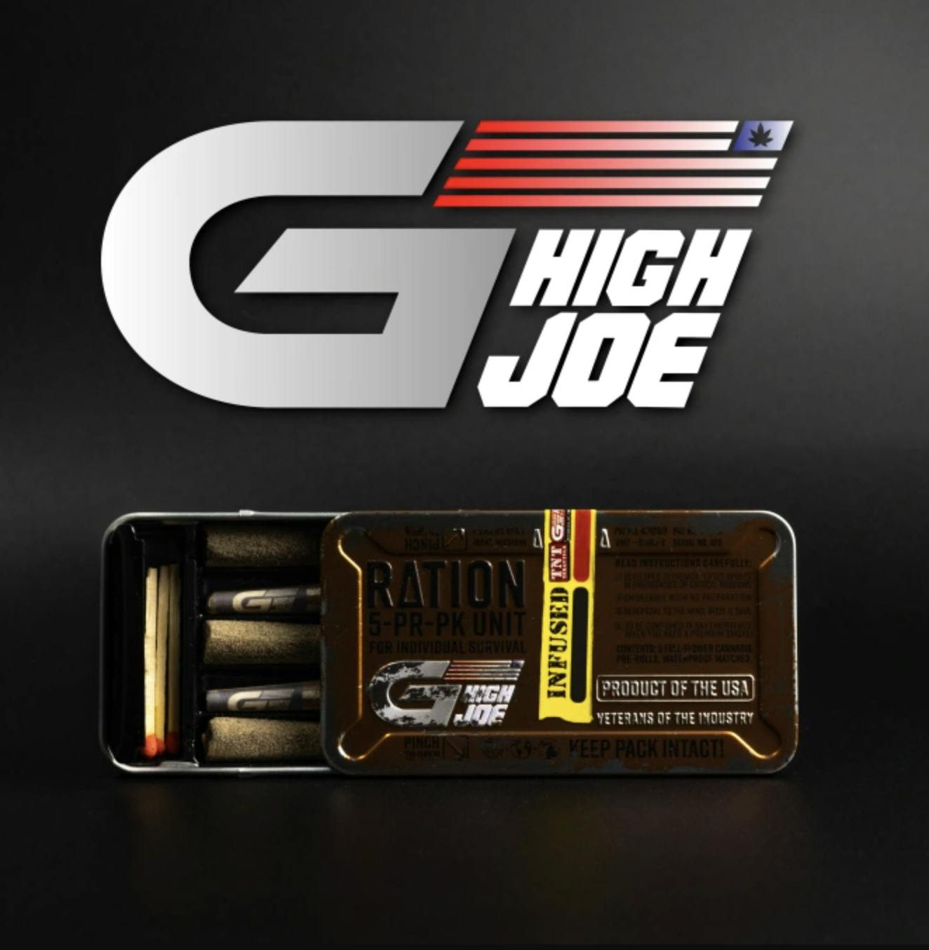 G High Joe - 3g TNT Ration 5pk - Dante's Inferno