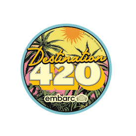EMBARC - ALAMEDA DESTINATION 420 STICKER