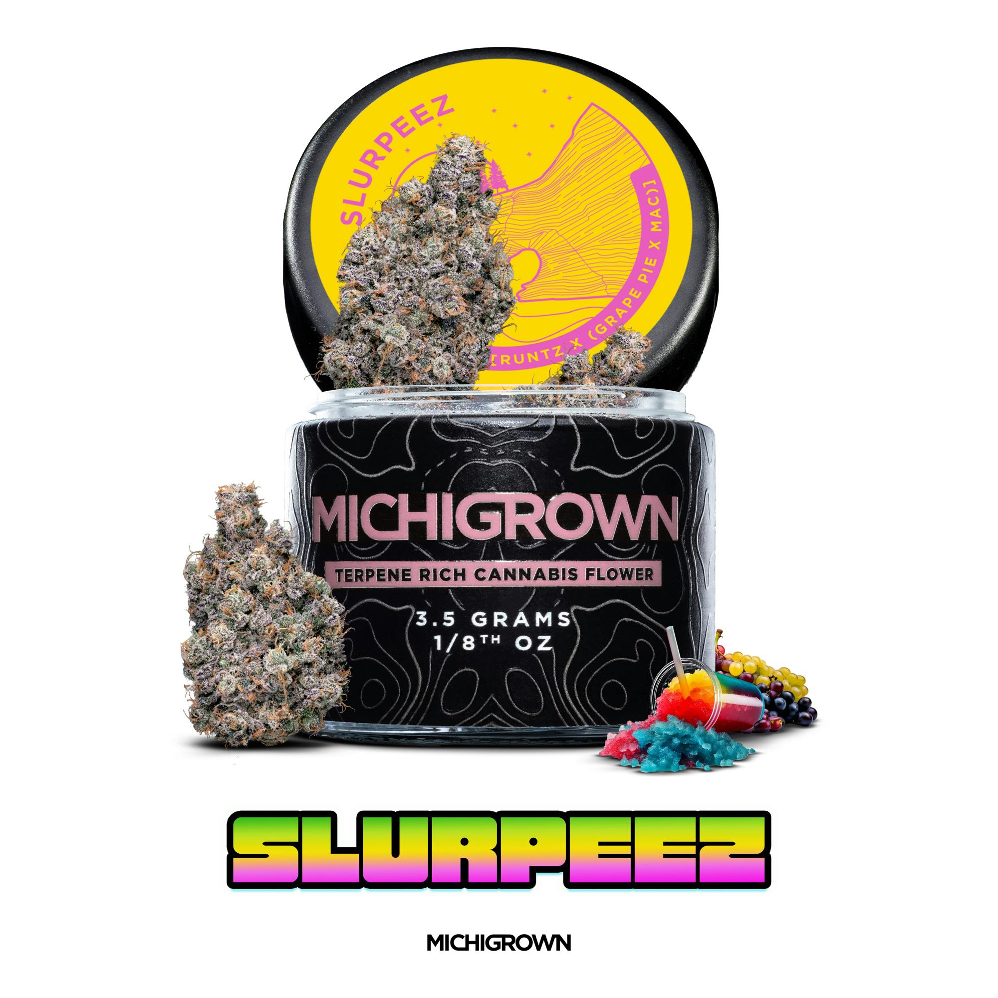 Slurpeez - 3.5 Grams Premium Flower - Jar by MICHIGROWN
