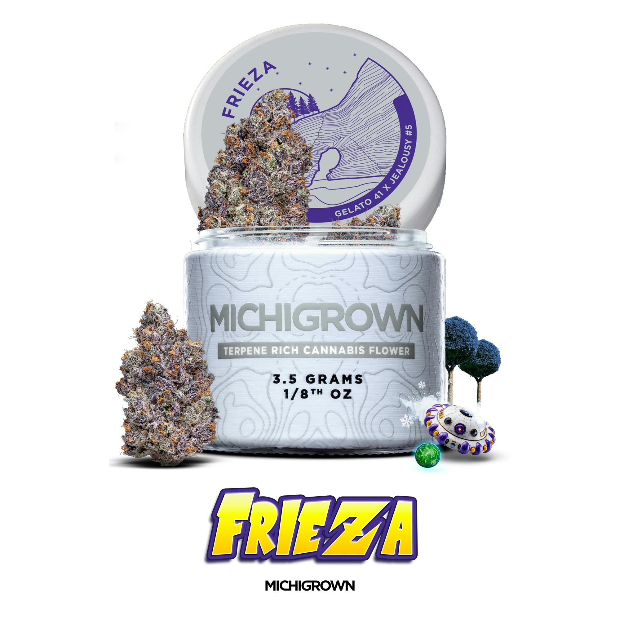 Frieza - 3.5 Grams Premium Flower - Jars by MICHIGROWN