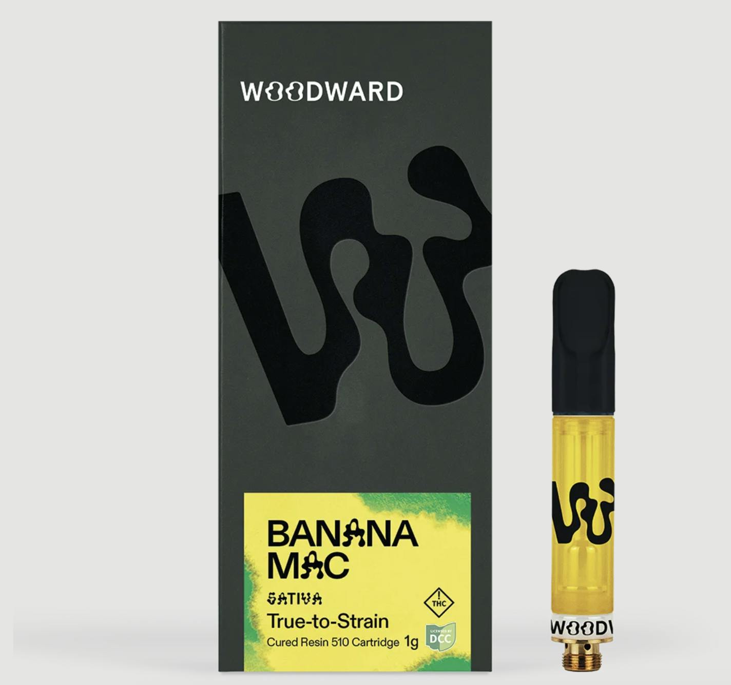 Woodward | Banana MAC | Cured Resin Cartridges | 1G by Woodward Fine Cannabis