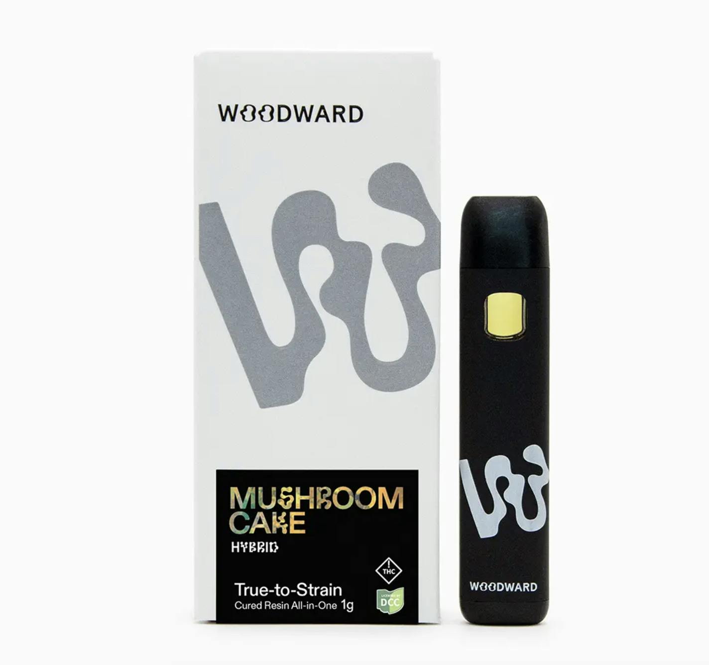 Woodward | Mushroom Cake | AIO Vapes | 1G - Woodward Fine Cannabis