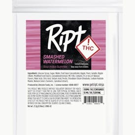 Ript - Smashed Watermelon Gummies 100mg 10pk
