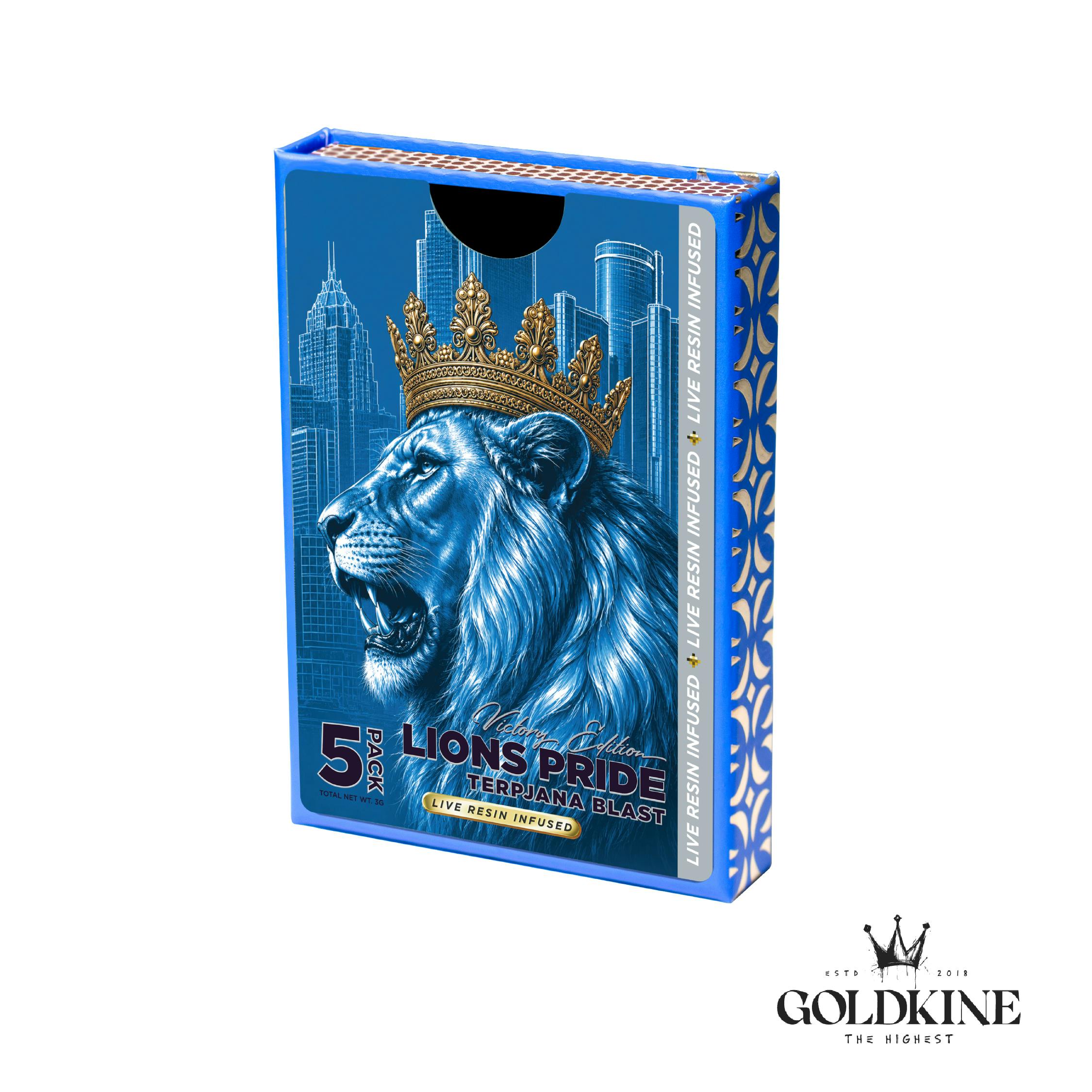 Goldkine 5-Pack Infused | Lion's Pride
