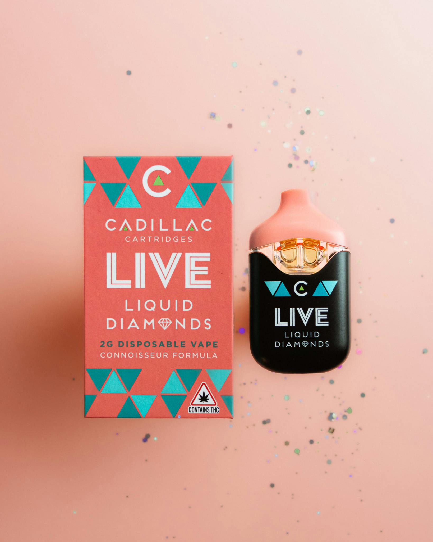 Cadillac LIVE 2g Disposable - Guava Daquiri X Unicorn Cake by Cadillac Cannabis