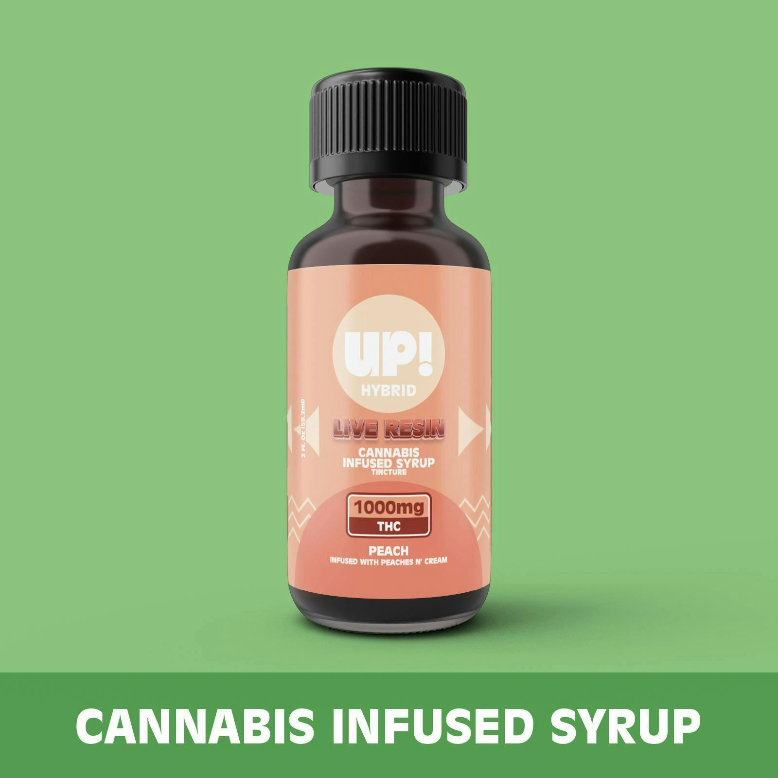 Peach (Hybrid) Syrup 1000mg