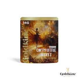 Goldkine Flower 14G (Mylar) | Dirty Little Secret