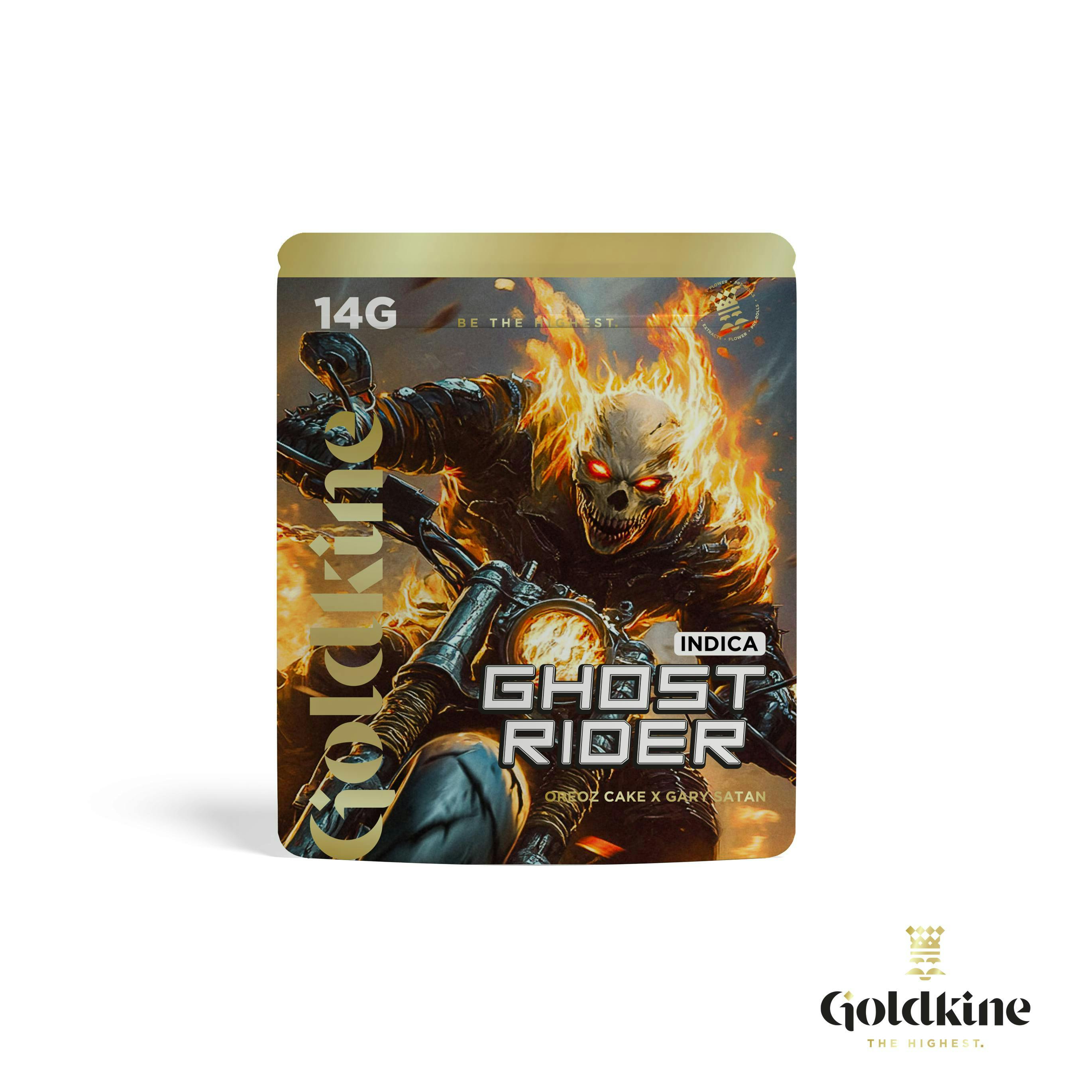 Goldkine Flower 14G (Mylar) | Ghost Rider by Goldkine