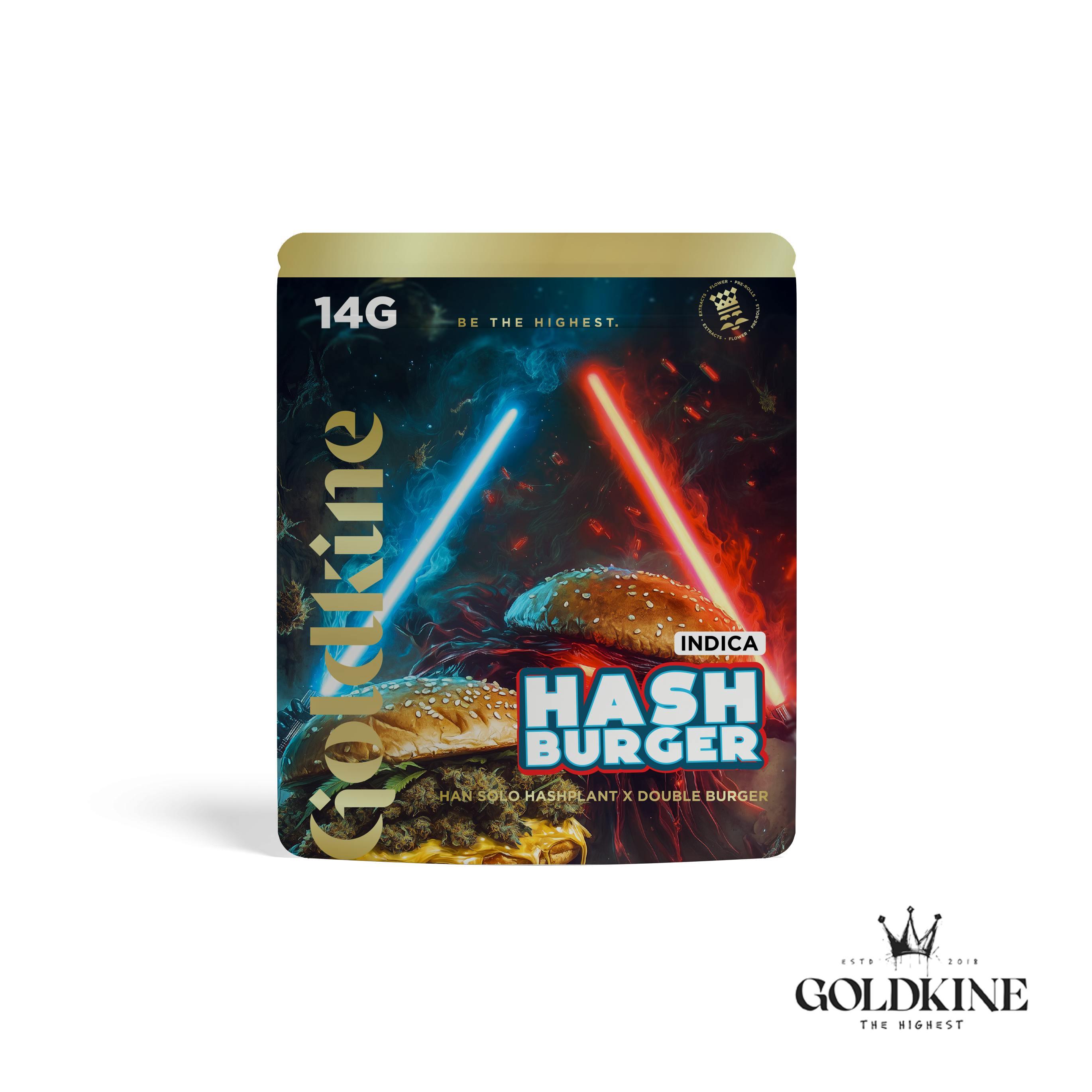 Goldkine Flower 14G (Mylar) | Hash Burger by Goldkine
