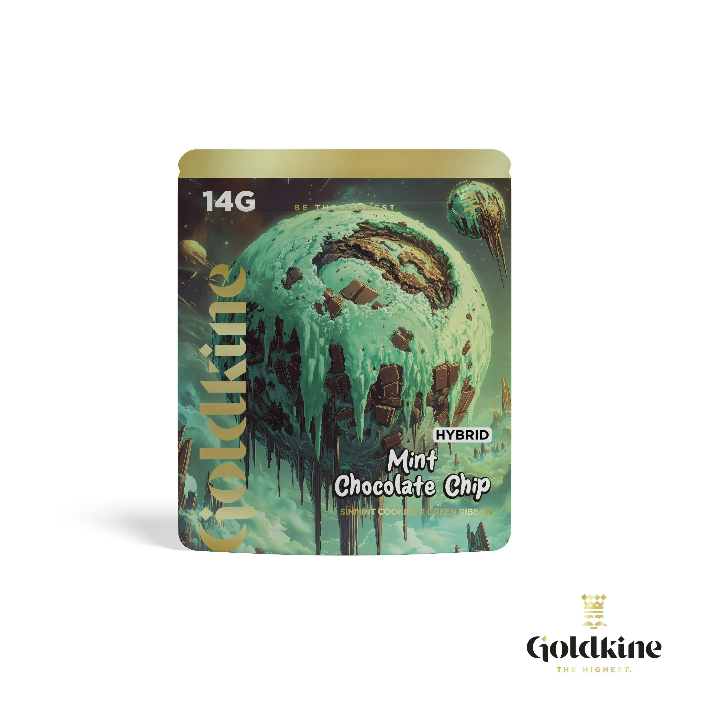 Goldkine Flower 3.5G (Mylar) | Mint Chocolate Chip