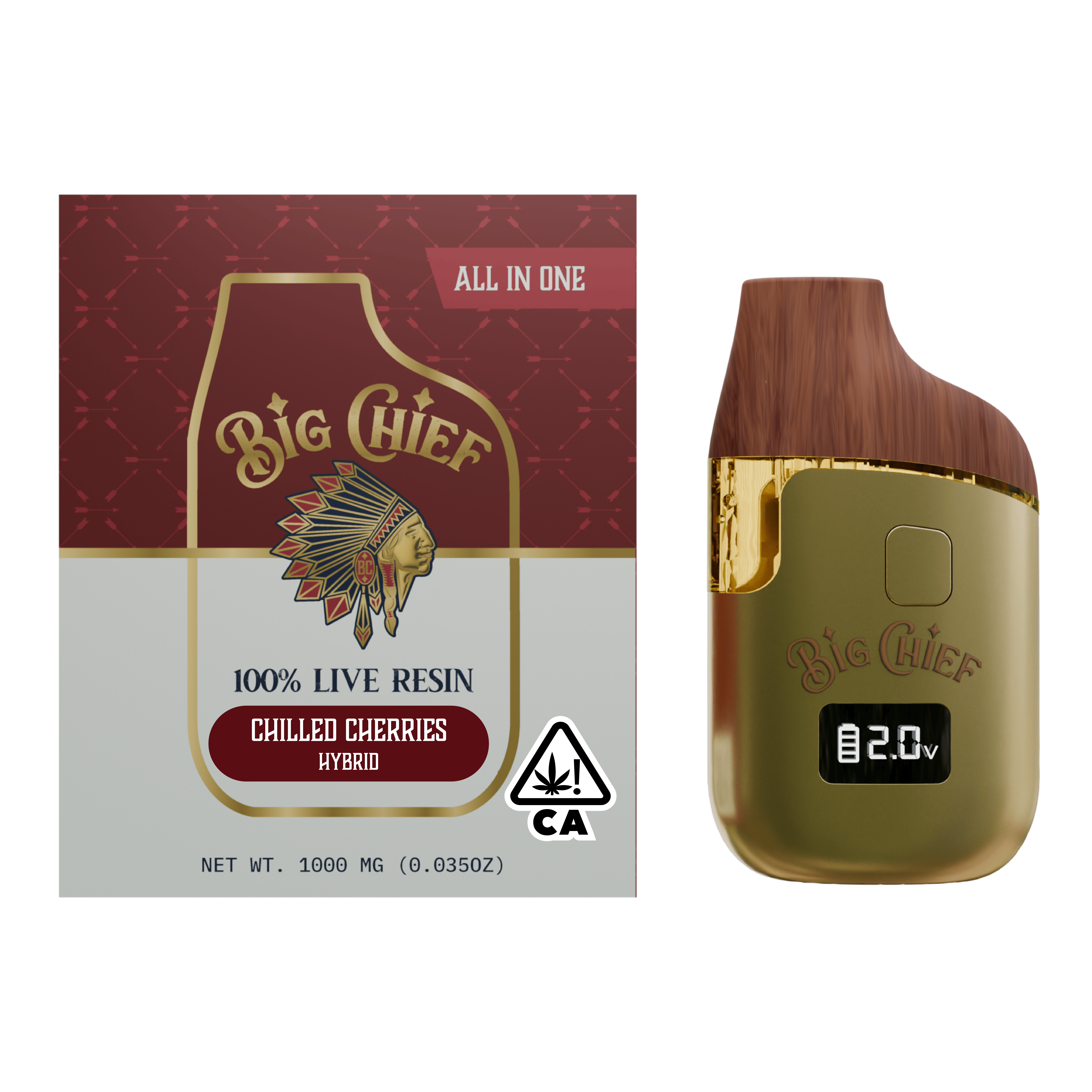CHILLED CHERRIES - 1G 100% Live Resin All-In-One
