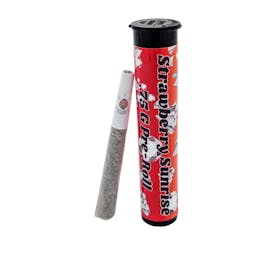 Strawberry Sunrise | .75g Terp Pearl Filter | Pre Roll | Liquid