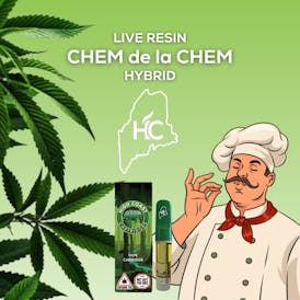 High Coast 1G Live Resin Cartridge (CHEM de la CHEM)