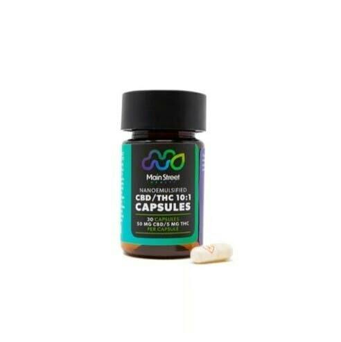 1:10 THC:CBD Capsules | 30 Capsules | [60mg] at ROAM Dispensary