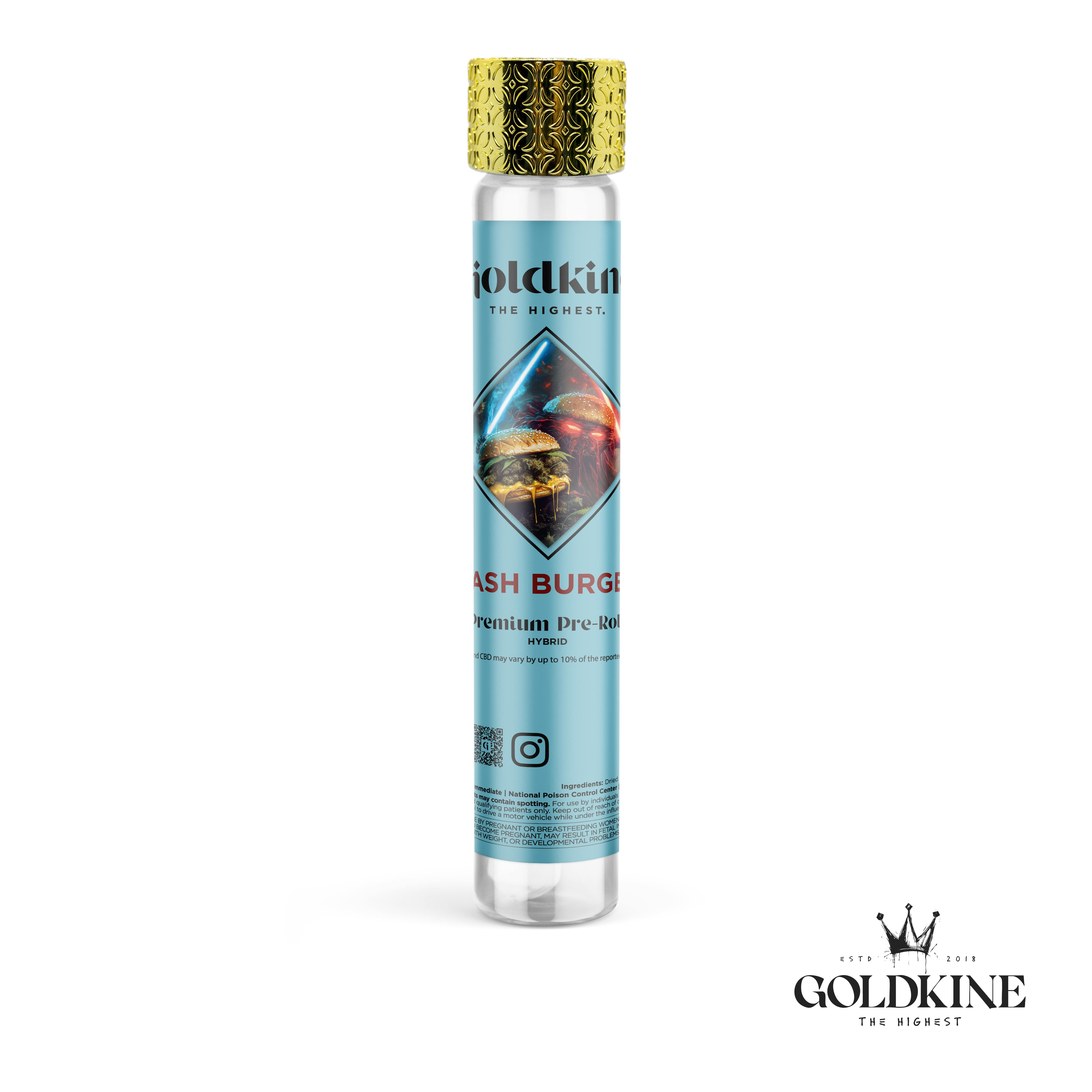 Goldkine Classic Pre Roll 1G | Hash Burger