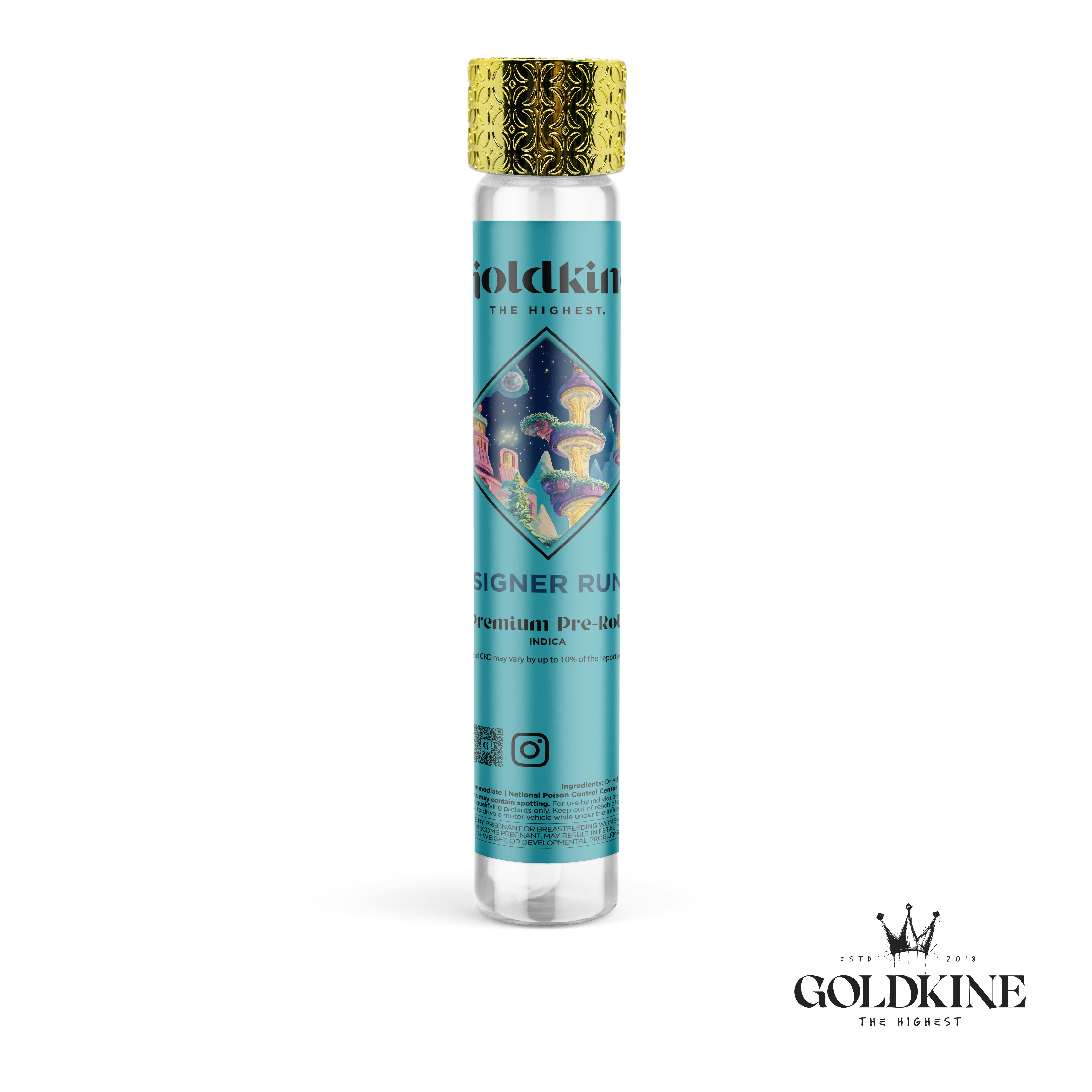 Goldkine Pre Roll 1G | Designer Runtz