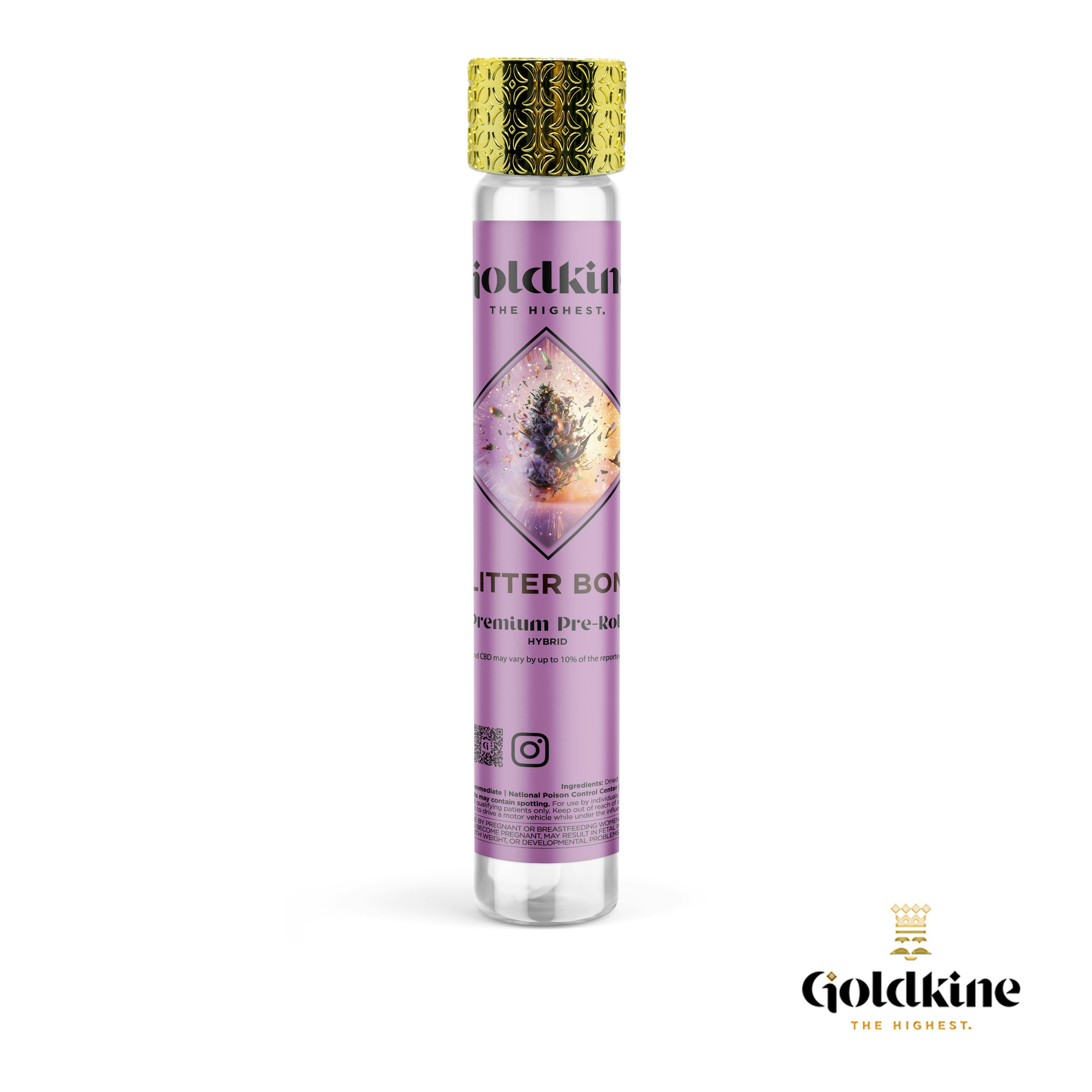 Goldkine Classic Pre Roll 1G | Glitter Bomb