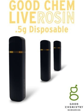 Apples & Bananas Live Rosin Disposable Vape | 0.5g by Good Chemistry