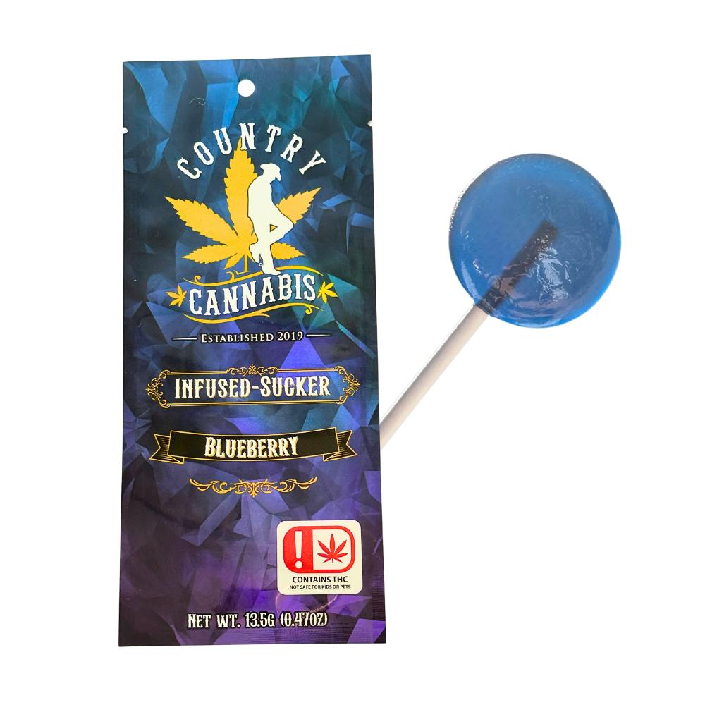 Blueberry | Infused Sucker | 100MG