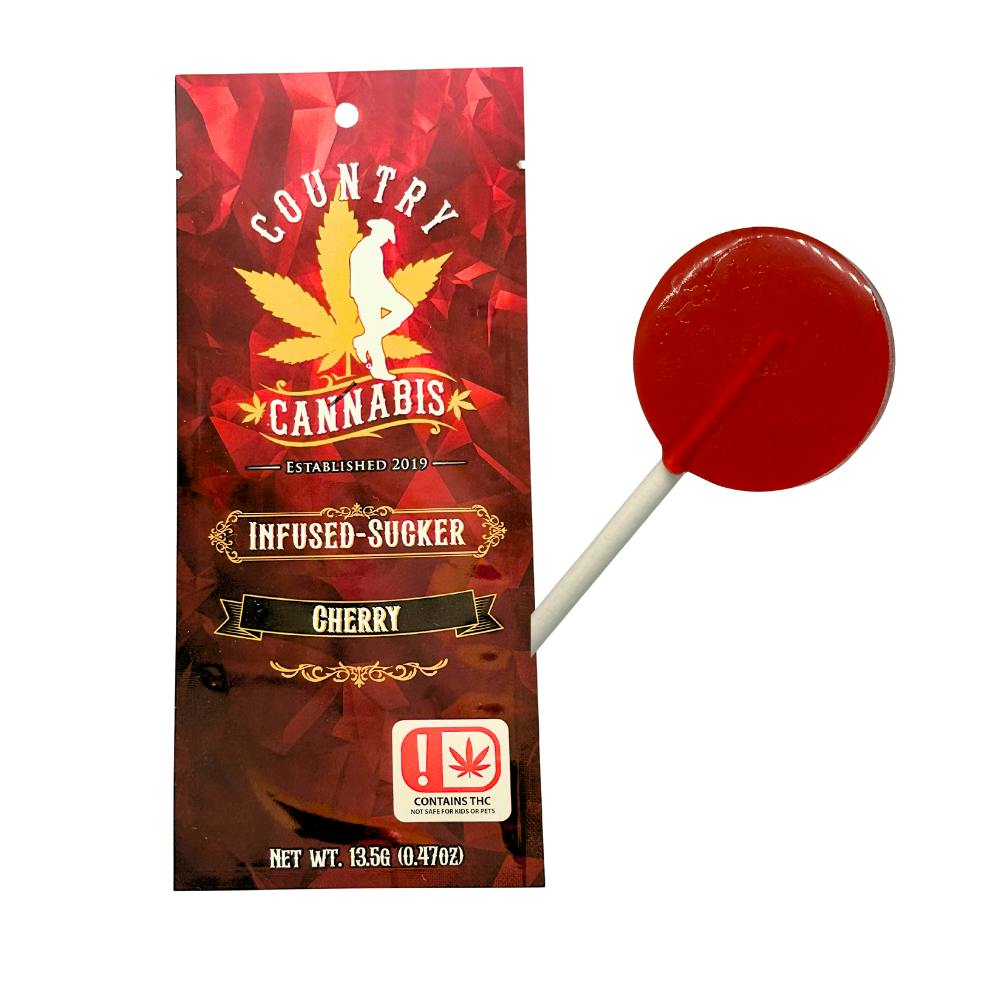 Cherry | Infused Sucker | 100MG