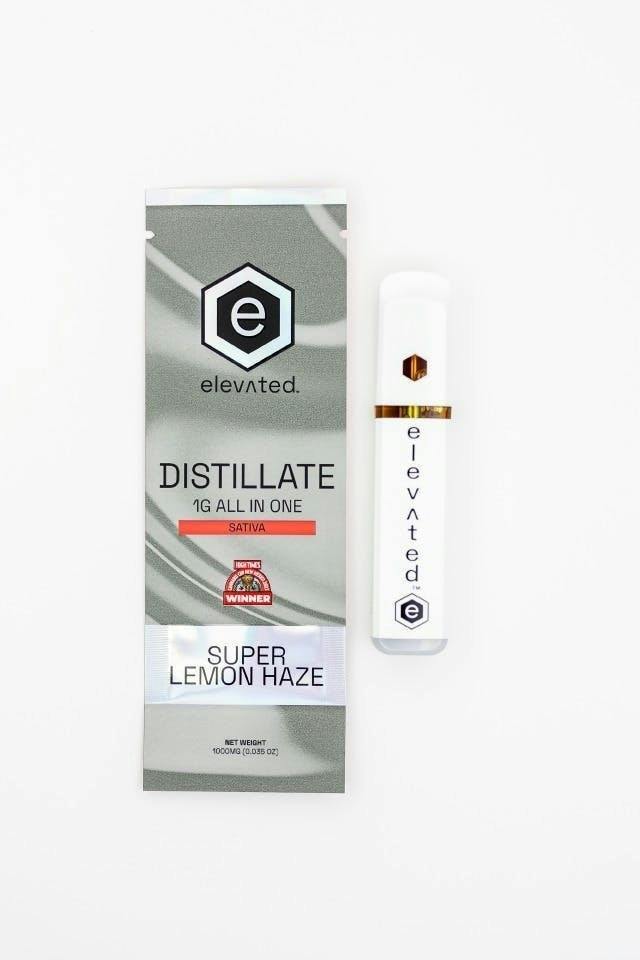Elevated | Super Lemon Haze | Distillate Disposable | 1g by Elevated Labs