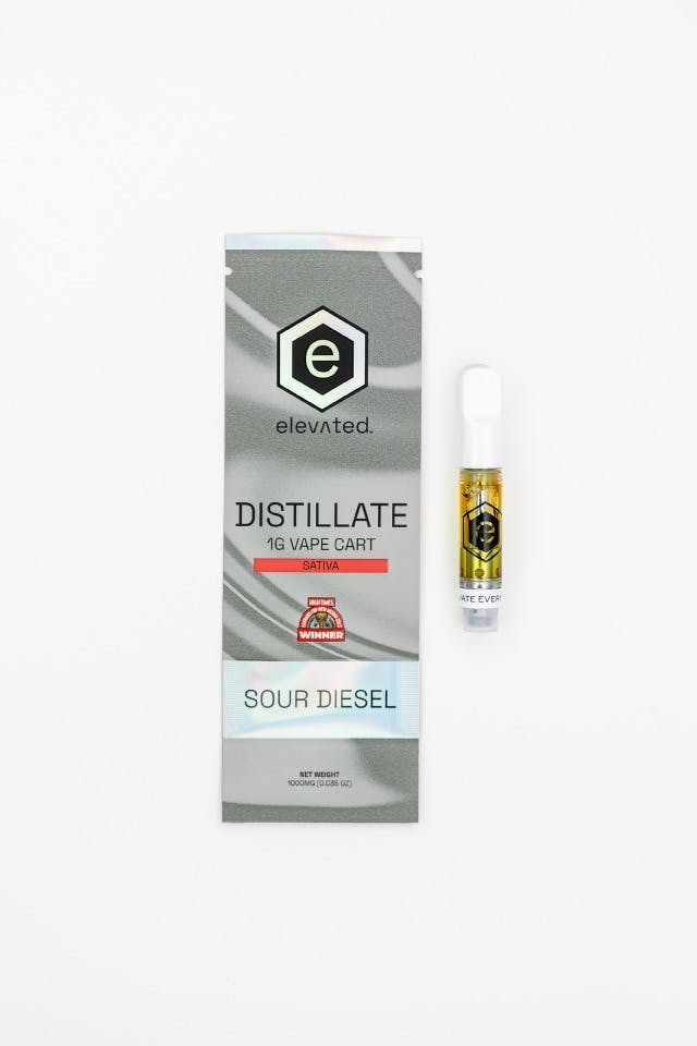 Elevated | Sour Diesel | Cartridge | 1g