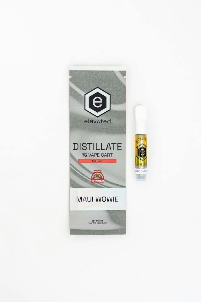 Elevated | Maui Wowie | Distillate Cartridge | 1g at 285 South Dispensary LLC