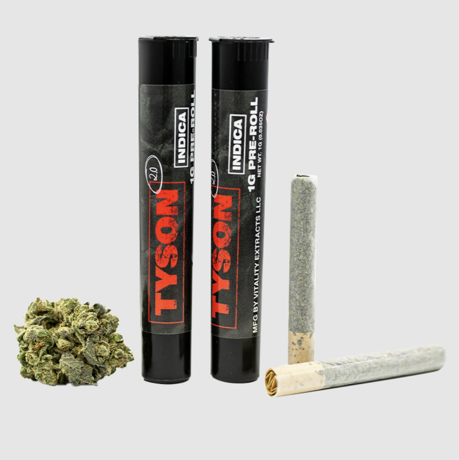 Elevated x Tyson 2.0 | Tiger Mintz | Joint | 1g