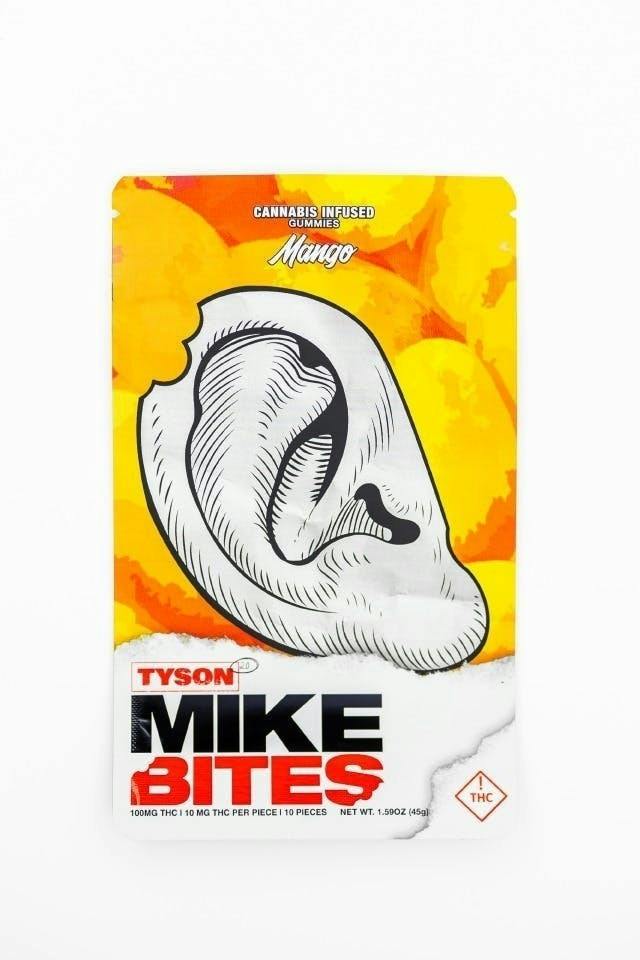 Elevated x Tyson 2.0 | Mike Bites Mango Gummies | 100mg | 10ct | 10mg/ea