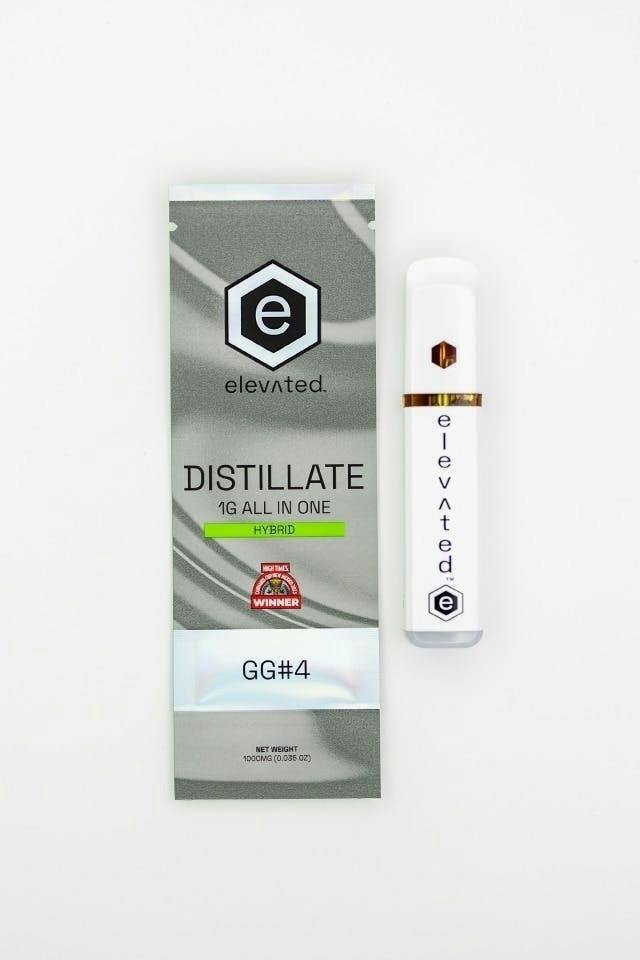 Elevated | GG4 | Distillate Disposable | 1g by Elevated Labs