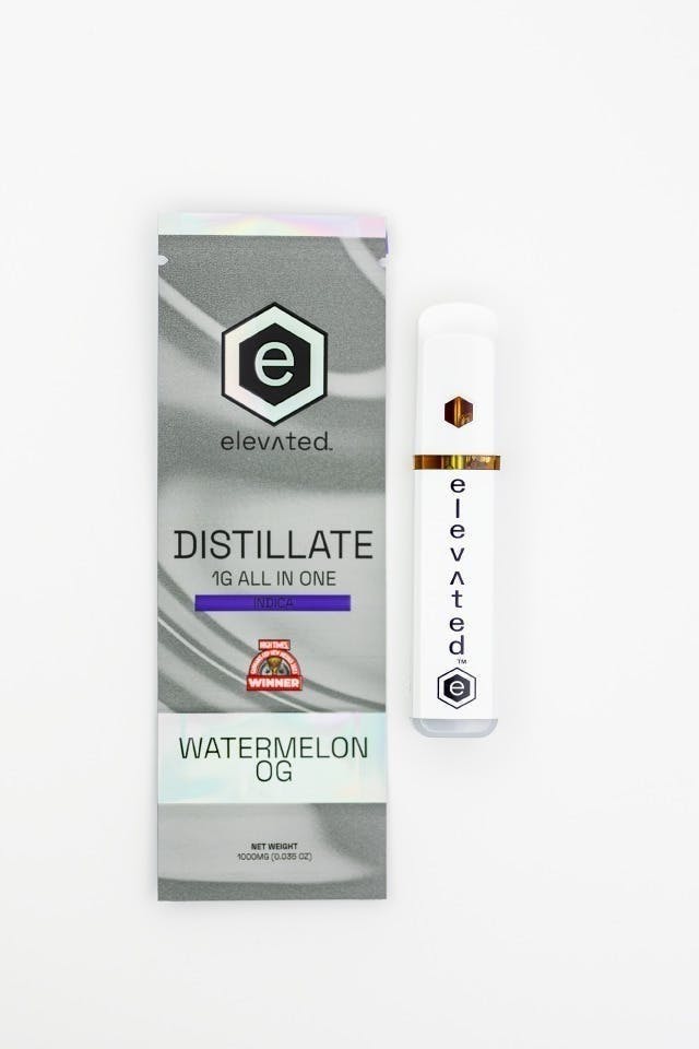 Elevated | Watermelon OG | Distillate Disposable | 1g by Elevated Labs