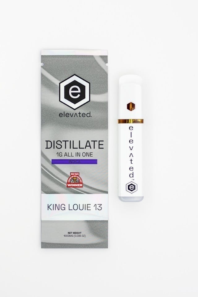 Elevated | King Louie 13 | Distillate Disposable | 1g by Elevated Labs