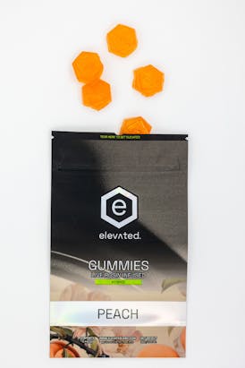 Peach Live Rosin Infused Gummies 100mg