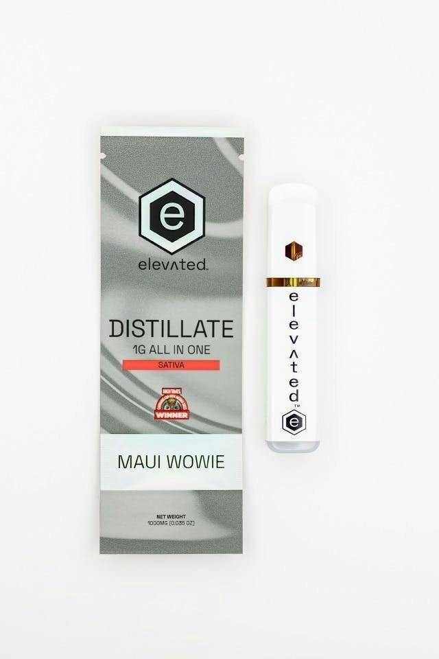 Elevated | Maui Wowie | Distillate Disposable | 1g by Elevated Labs