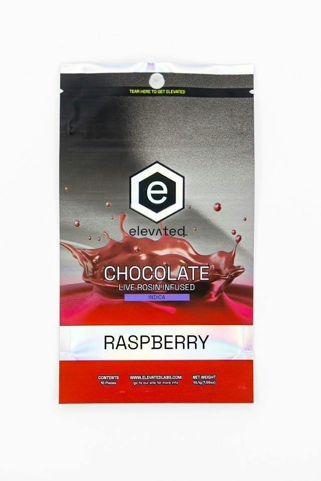 Elevated | Live Rosin Raspberry Chocolate | 100mg | 10ct | 10mg/ea by Elevated Labs