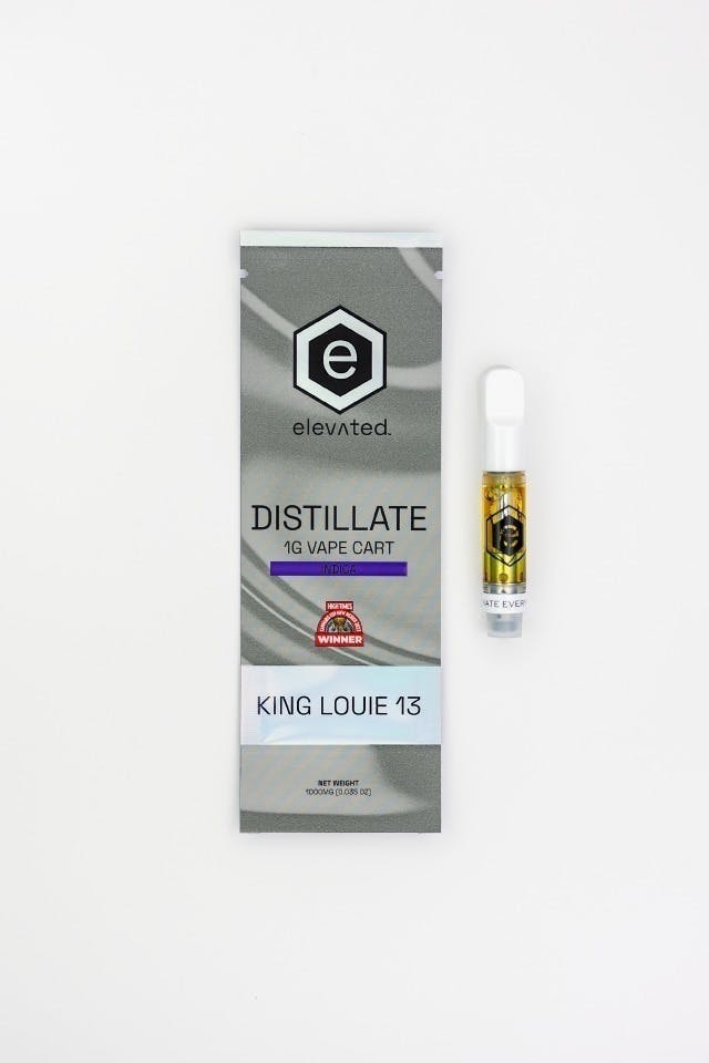 Elevated | King Louie | Distillate Cartridge | 1g at Deming Cannabis Company