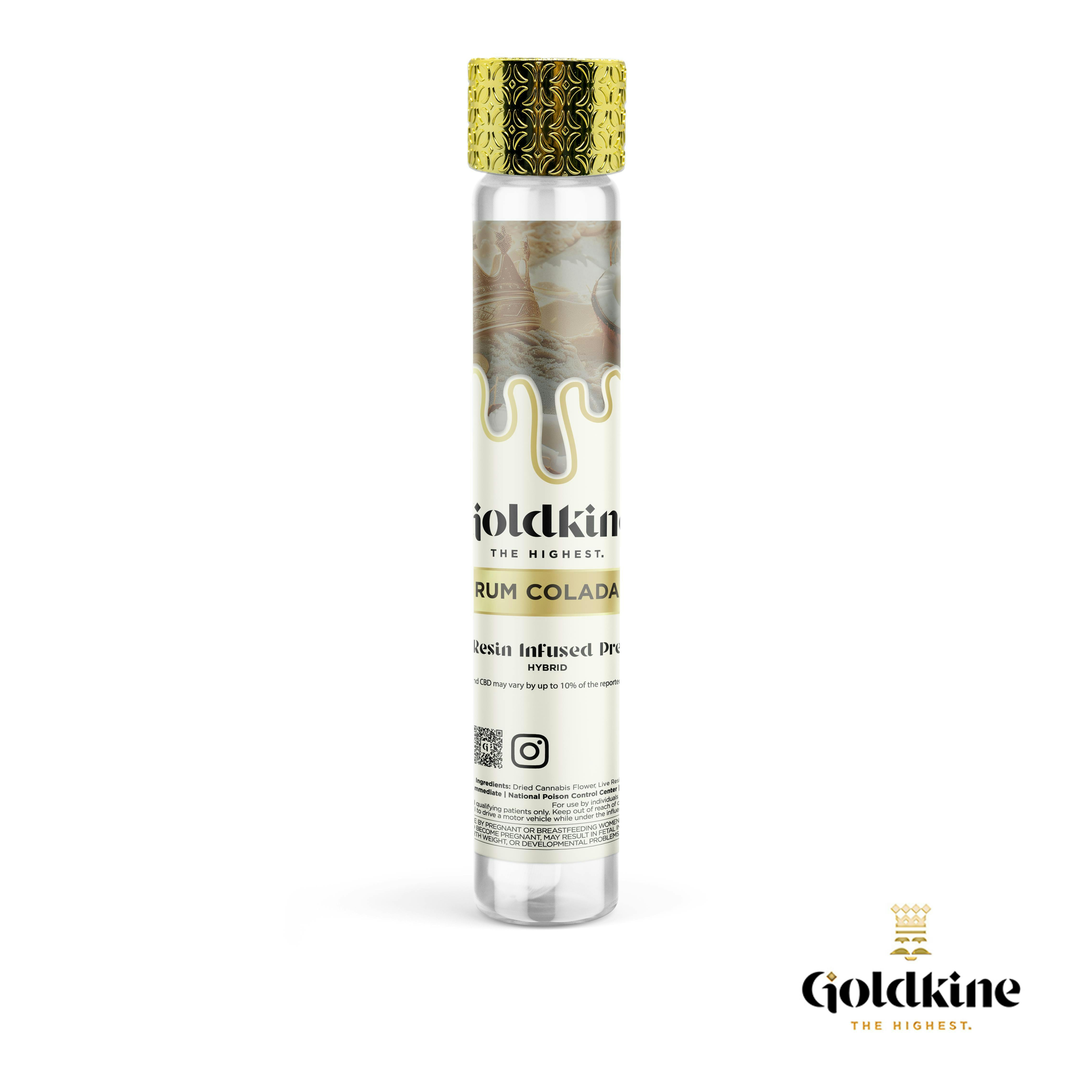 Goldkine Lux Infused Pre Roll 1G | Rum Colada