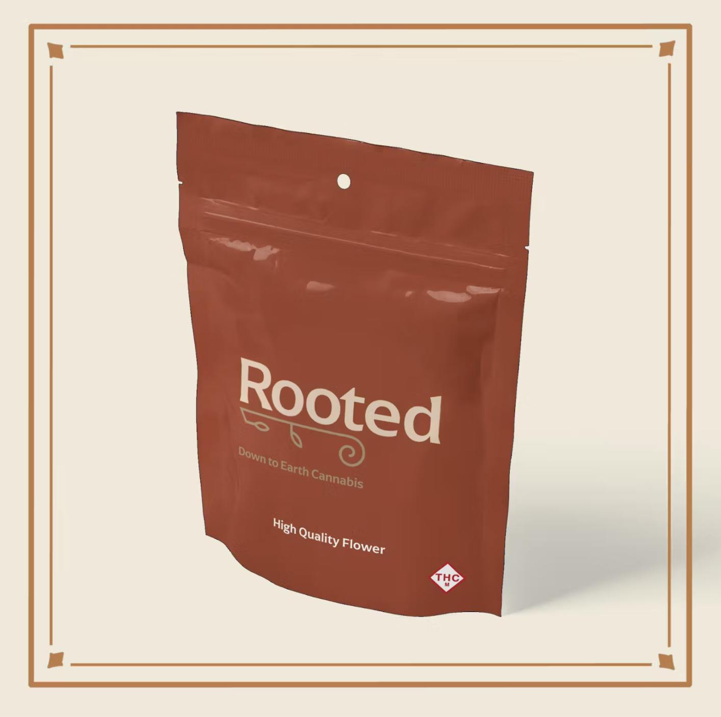 Rooted | Apples & Bananas Mints | 3.5g at Codes Dispensary Osage Beach