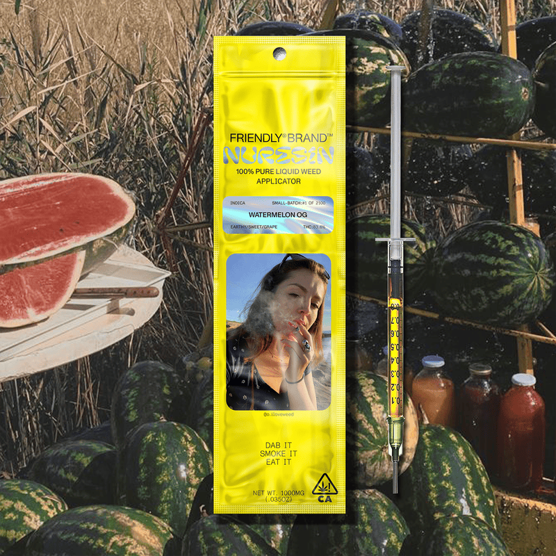 Friendly Brand: Watermelon OG - Live Nuresin Applicator
