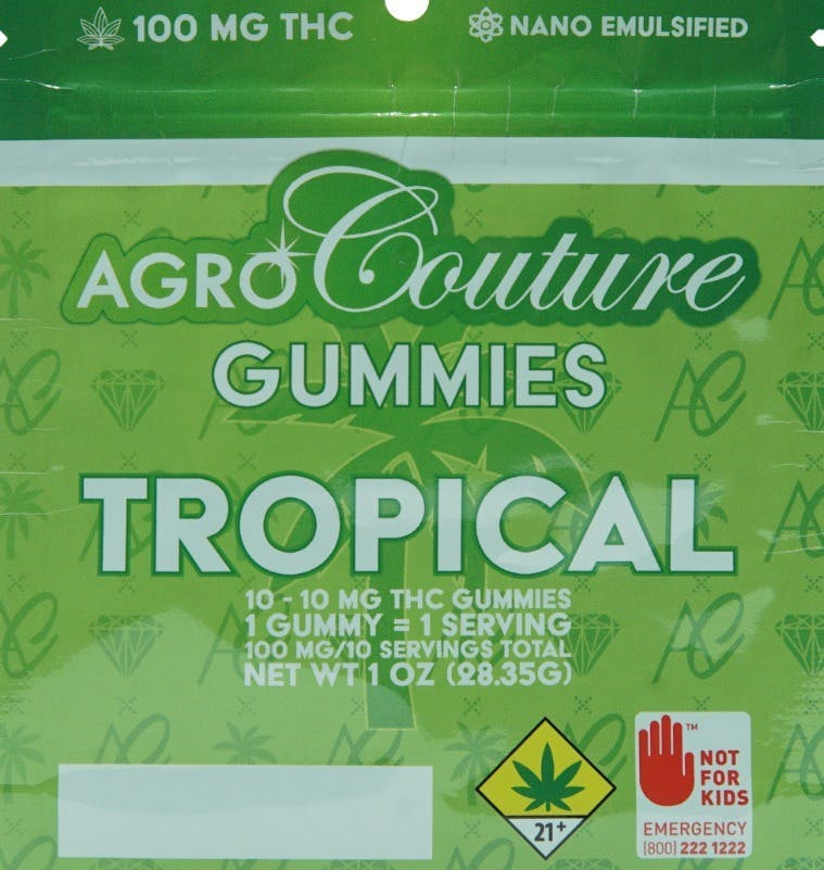 Tropical Gummies 10pk Thc