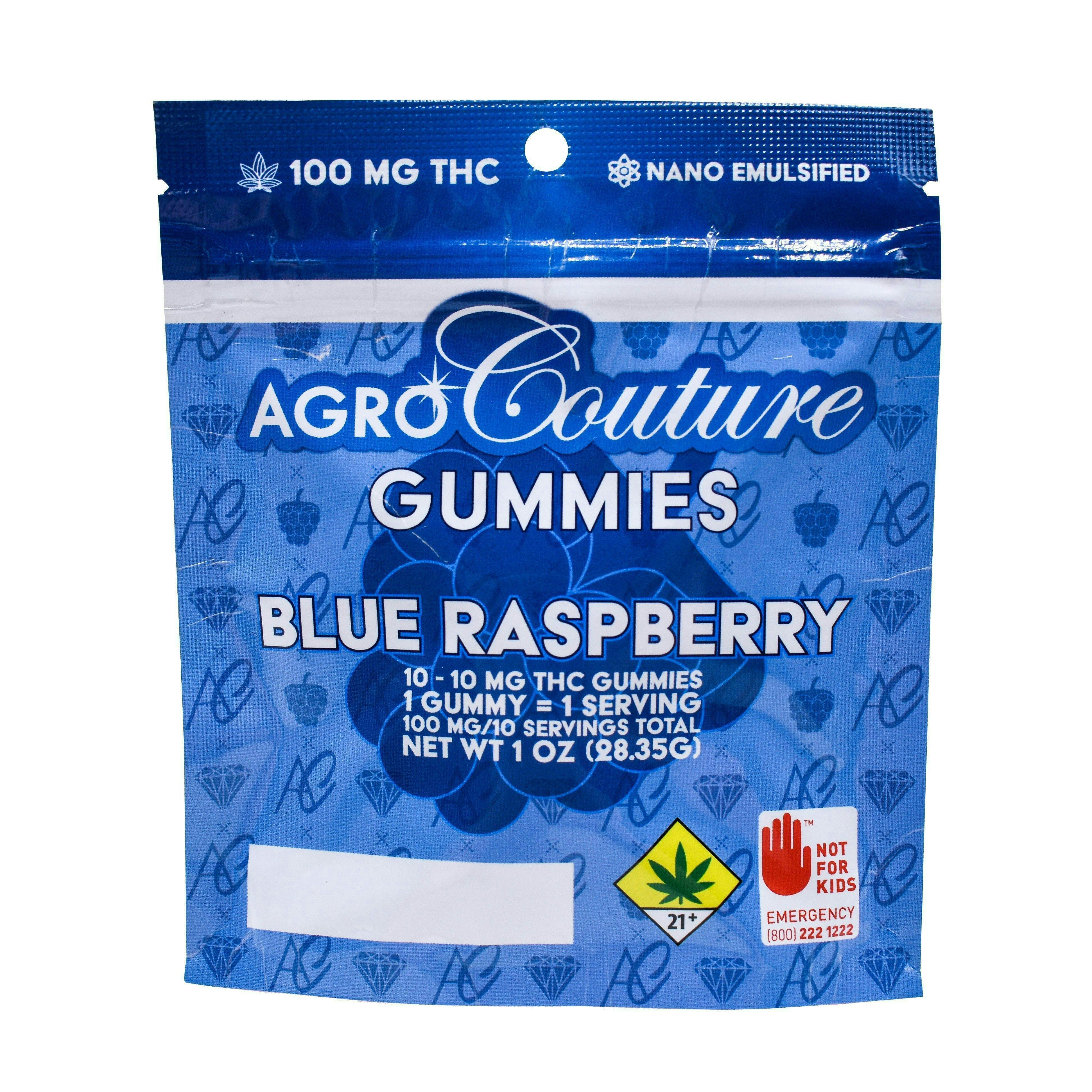 Blue Raspberry Gummies