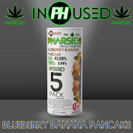 Pharside - Infused Pre-Roll 5 Pack- Blueberry Banana Pancake 6.25g