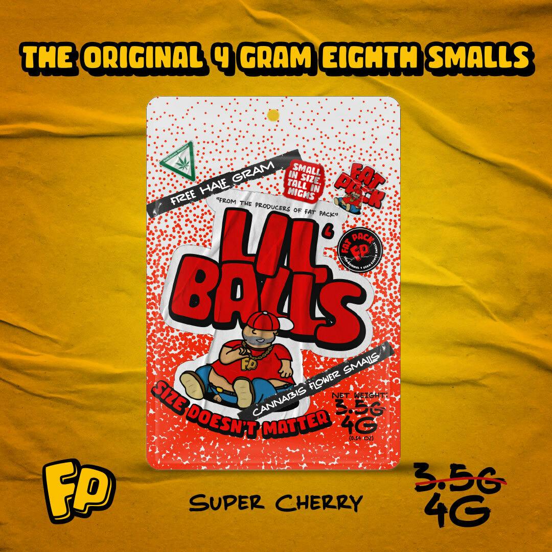 LIL' BALLS: Super Cherry (4G 8TH Smalls Prepack)