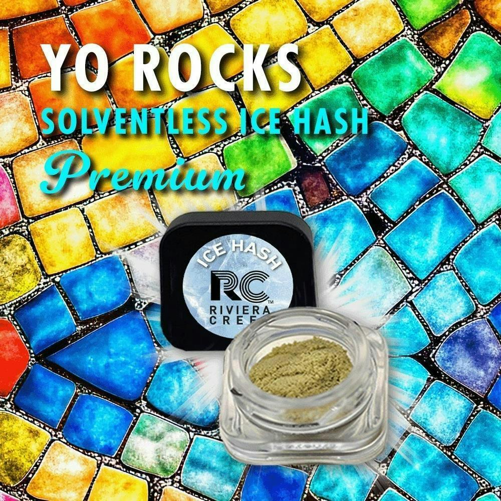 Riviera Creek | 1/2G Ice Water Hash - Yo Rocks